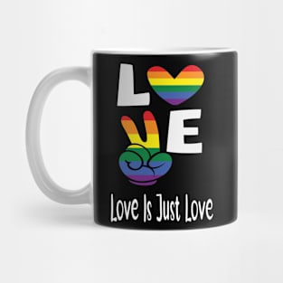 Love Is Just Love Mug